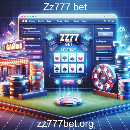 O Mundo dos Jogos de Estratégia no Zz777 bet